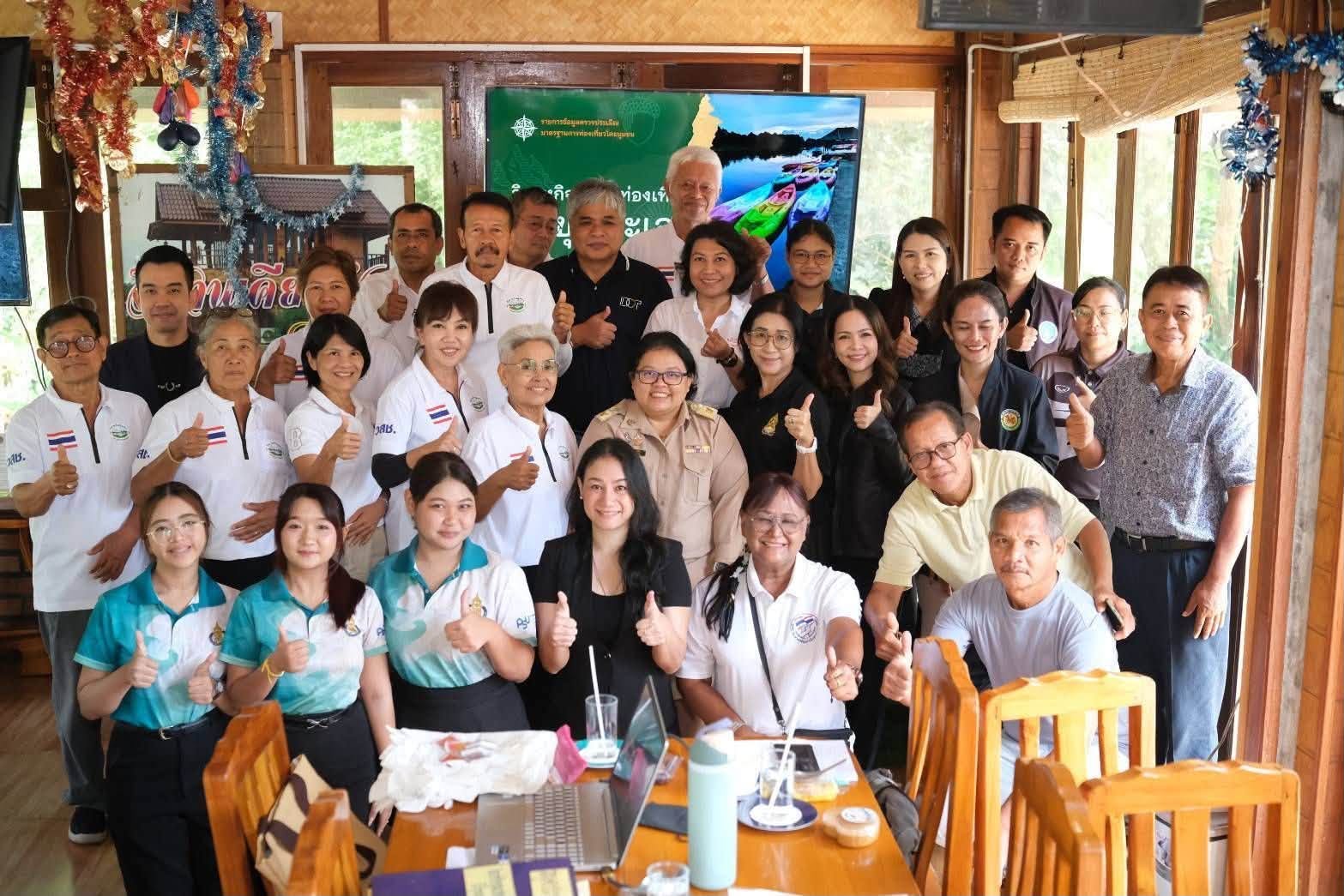 พช.สุราษฎร์ธานี ร่วมลงพื้นที่ตรวจประเมินมาตรฐานการท่องเที่ยวโดยชุมชน ณ วิสาหกิจชุมชนท่องเที่ยวบึงขุนทะเล มุ่งยกระดับการบริหารจัดการแหล่งท่องเที่ยวสู่ความยั่งยืน